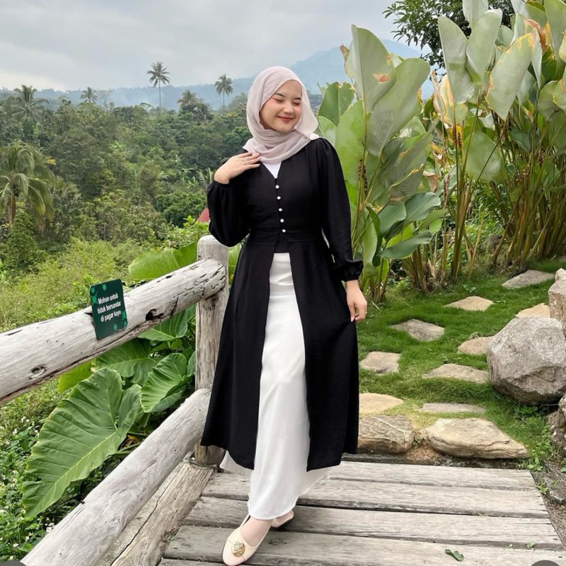 Mariposa Dress Katun Ironless Thezelonica Tunik dress - Image 4