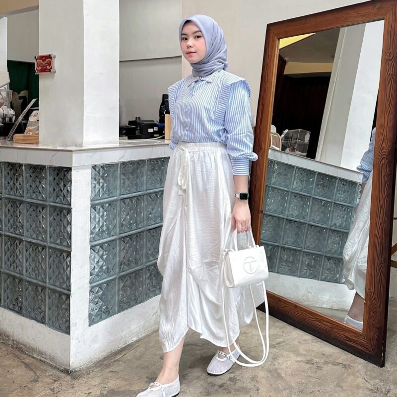 Zelonica Balloon skirt Jasmine Skirt Katun rok balon modifikasi